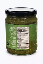Santa Fe Seasons Hatch Fire Roasted Green Chile Salsa, ingredient list
