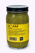Santa Fe Seasons Hatch Green Chile Sauce, Hot heat level, recipe suggestion card