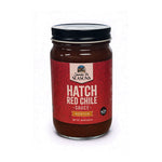 Santa Fe Seasons Hatch Red Chile Sauce, Medium heat, front of jar