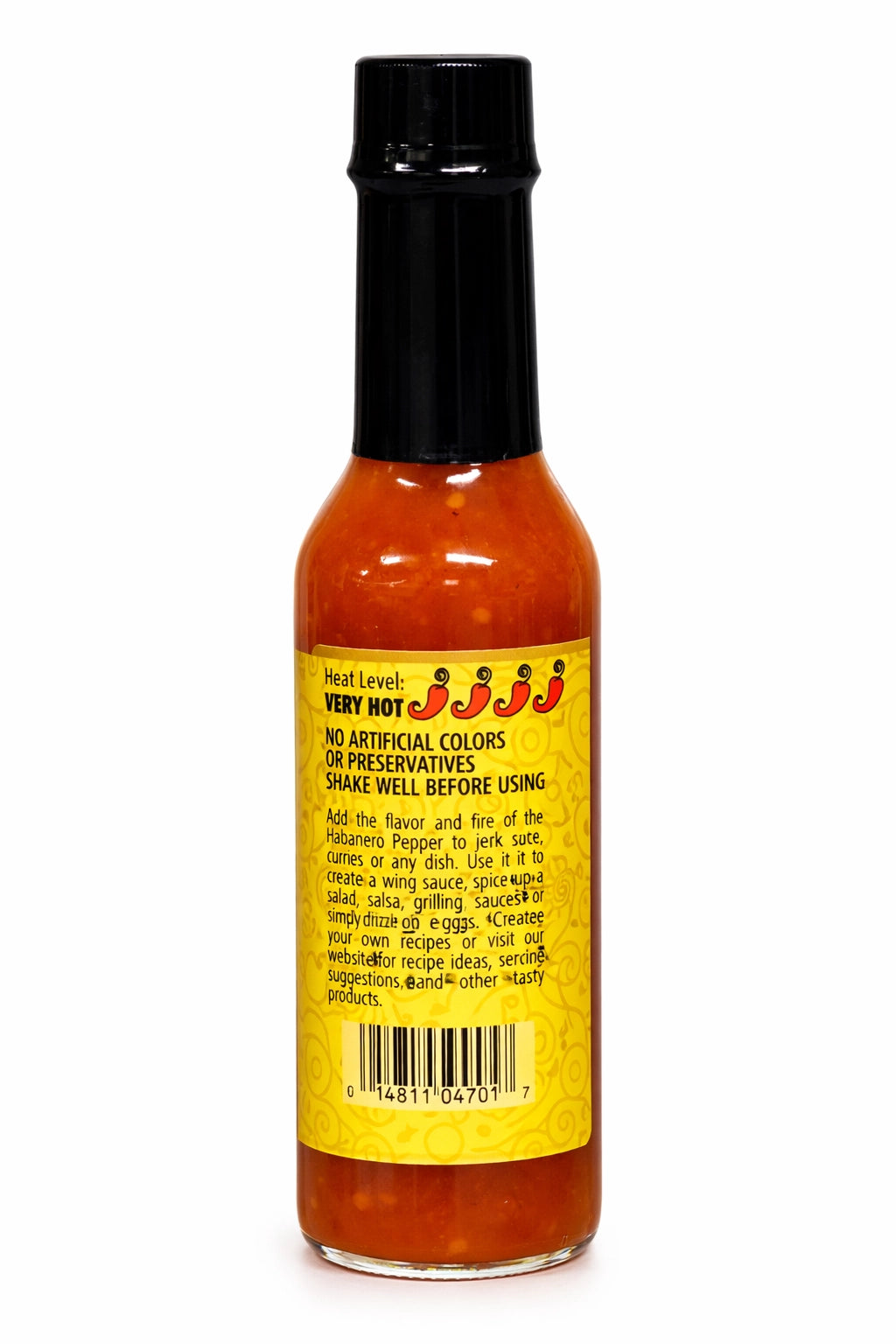 Santa Fe Seasons Howlin' Hot Sauce, recipe suggestion card
