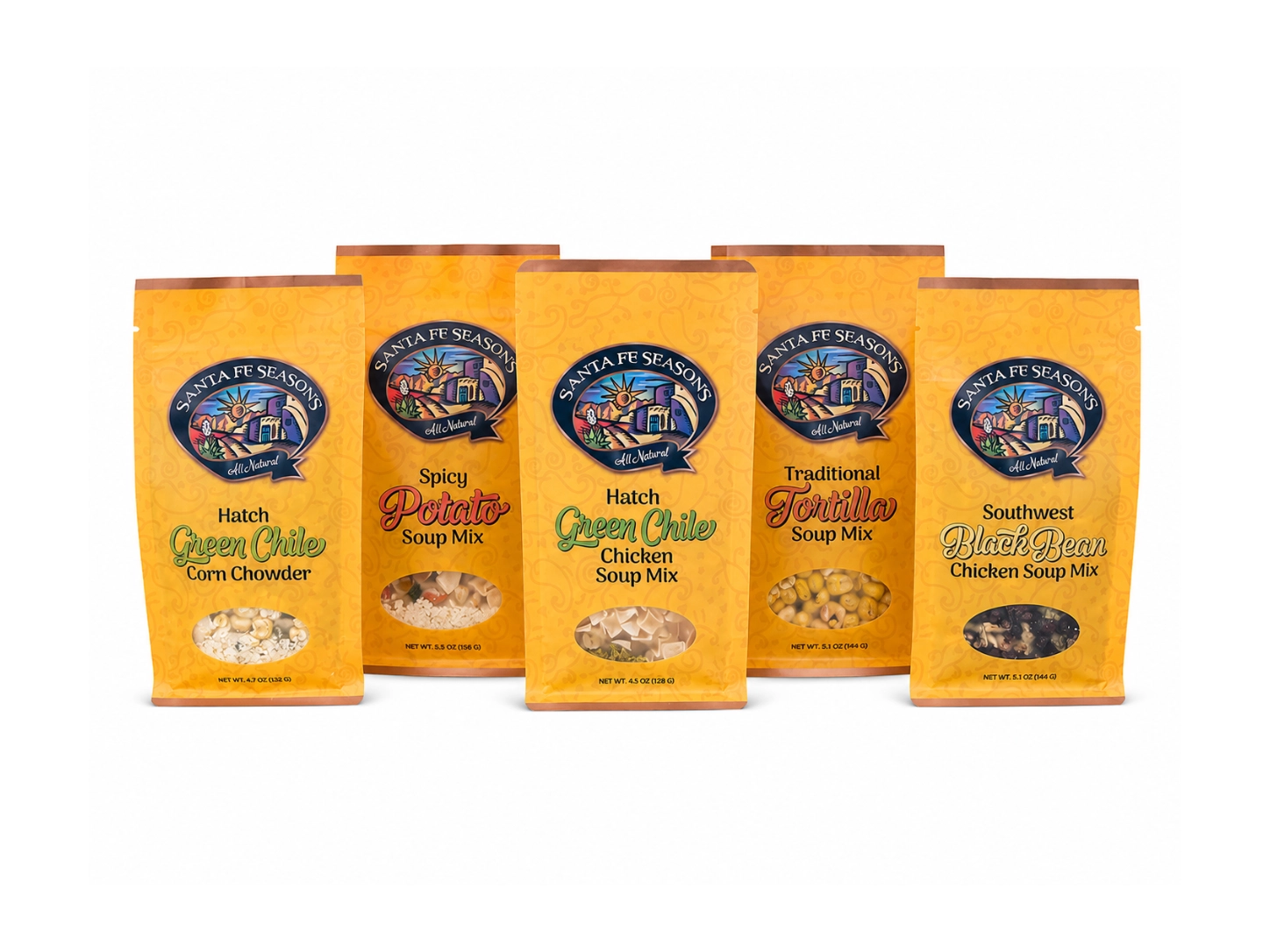 Santa Fe Seasons Soup Mix Variety Pack gift set, front of packaging