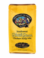 Santa Fe Seasons Southwest Black Bean Chicken Soup Mix, front of package