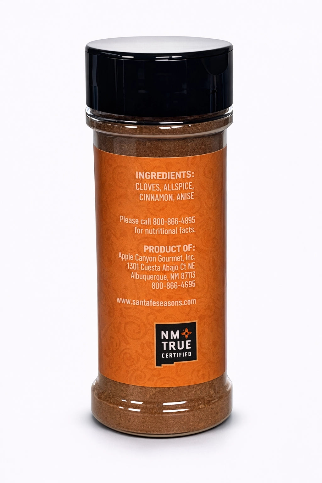 Santa Fe Seasons Sweet Spices dessert spice blend, ingredient list