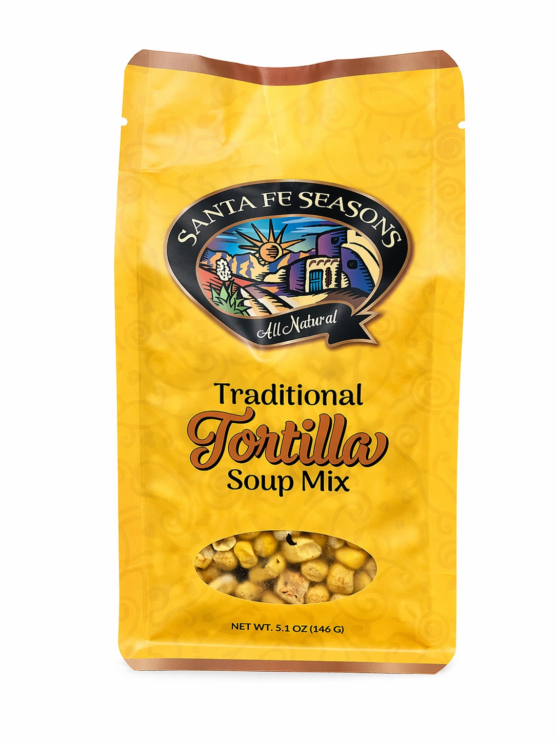 Santa Fe Seasons Traditional Tortilla Soup Mix, front of package
