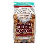 Southwest Popcorn and Candy Co. Red Chile Caramel Popcorn, front of bag