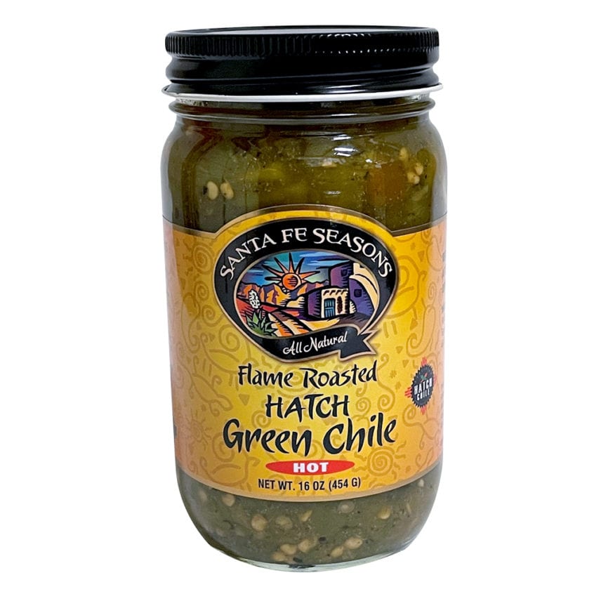 Flame Roasted Green Chile HOT Taste New Mexico