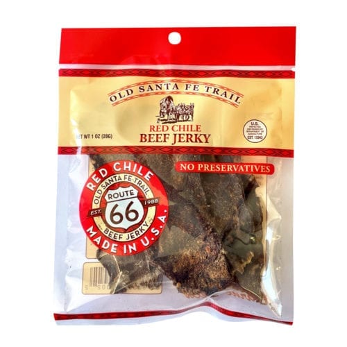 Old Santa Fe Trail Red Chile Beef Jerky Taste New Mexico