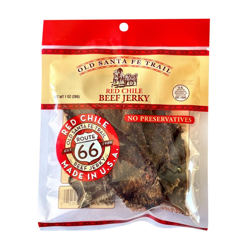 Old Santa Fe Trail Red Chile Beef Jerky Taste New Mexico